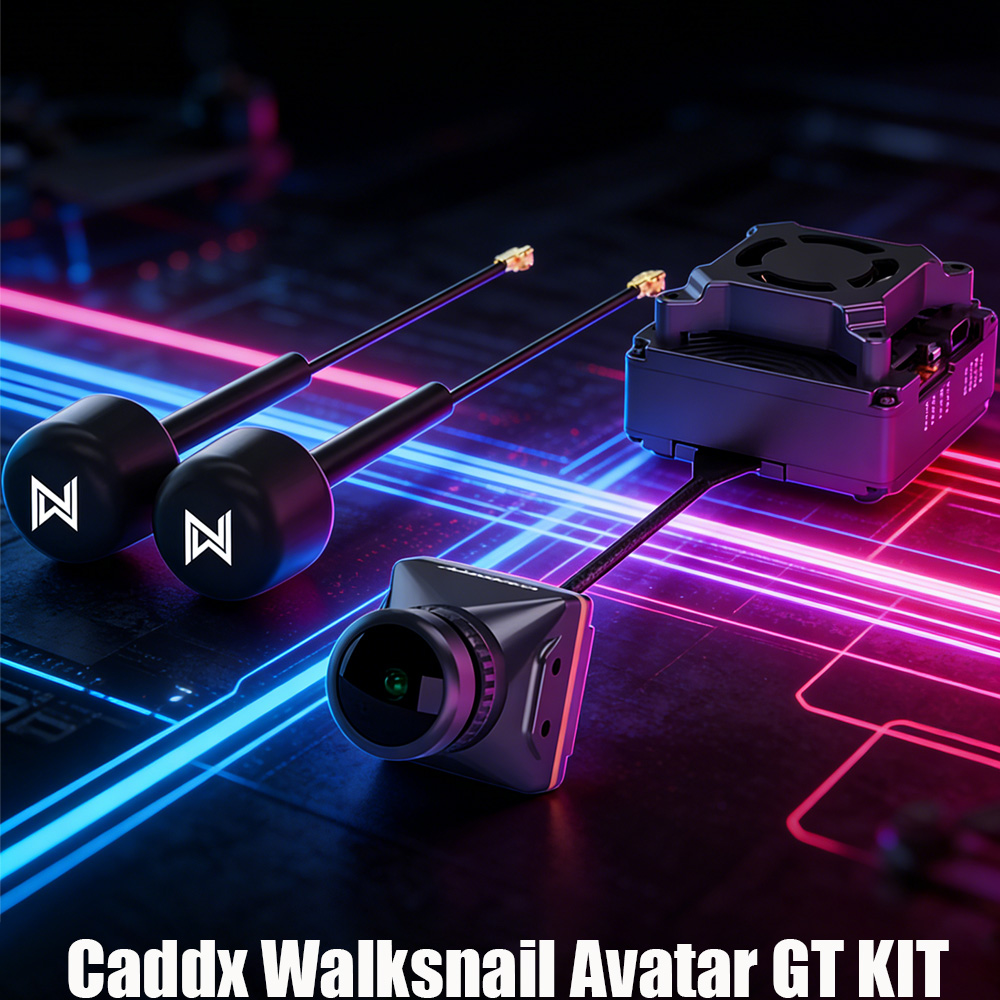 Walksnail Avatar Gt Kit 2W Vtx - Caddx Walksnail Avatar GT KIT 1080P