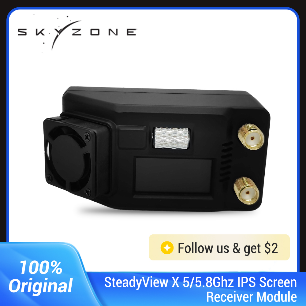 Skyzone Steadyview X Receiver Module - Skyzone SteadyView X 5.8Ghz IPS Screen