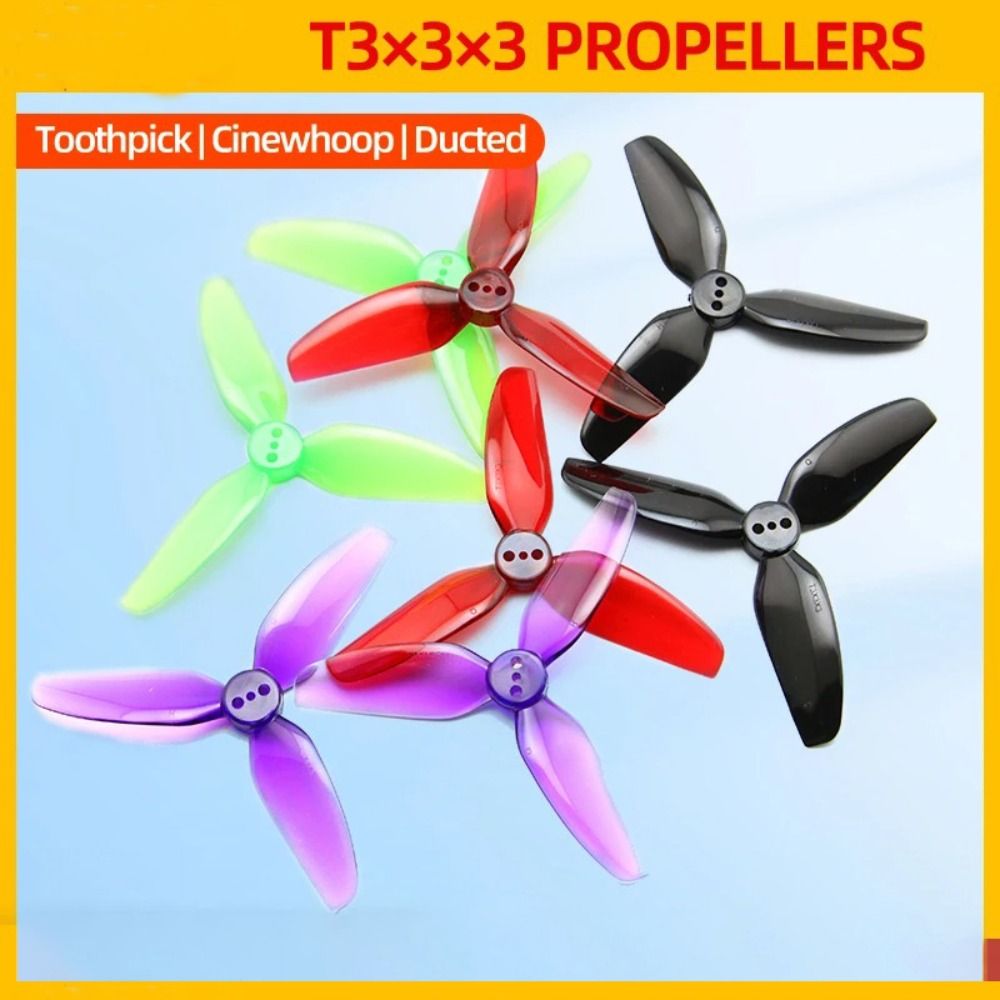 2Pairs HQProp T3X3X3 Propeller - Walksnail Avatar Hd Goggles X 评论和价格