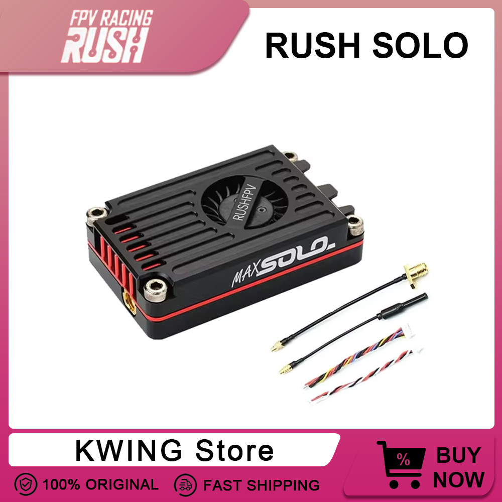 RUSH MAX SOLO 5.8GHz 2.5W VTX  - Rushfpv Rush Max Solo 5.8G 2.5W Vtx 评论和价格
