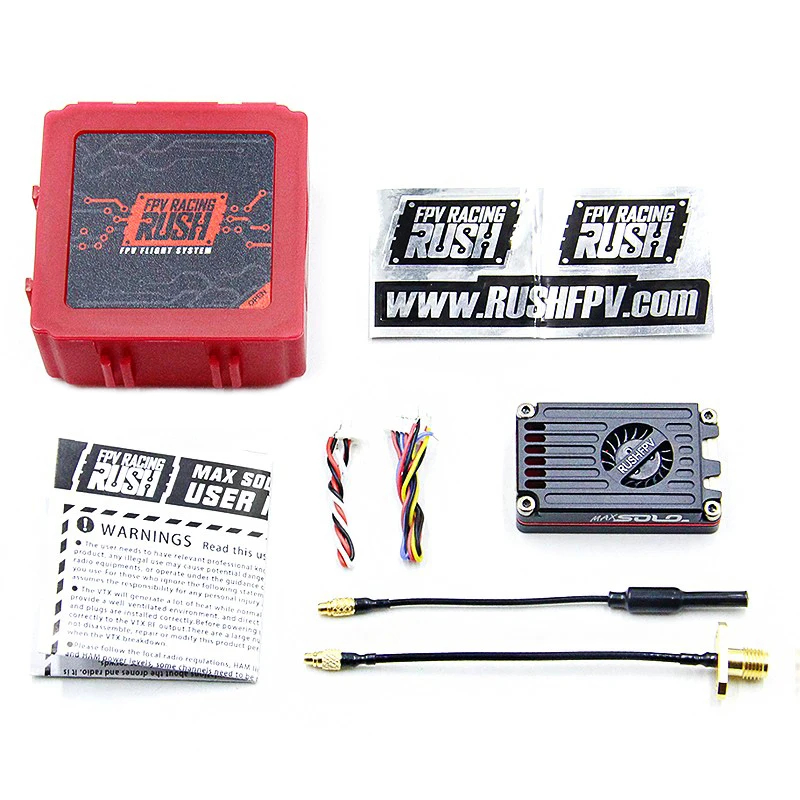 RUSH MAX SOLO 5.8GHz 2.5W VTX  - Rushfpv Rush Max Solo 5.8G 2.5W Vtx 评论和价格