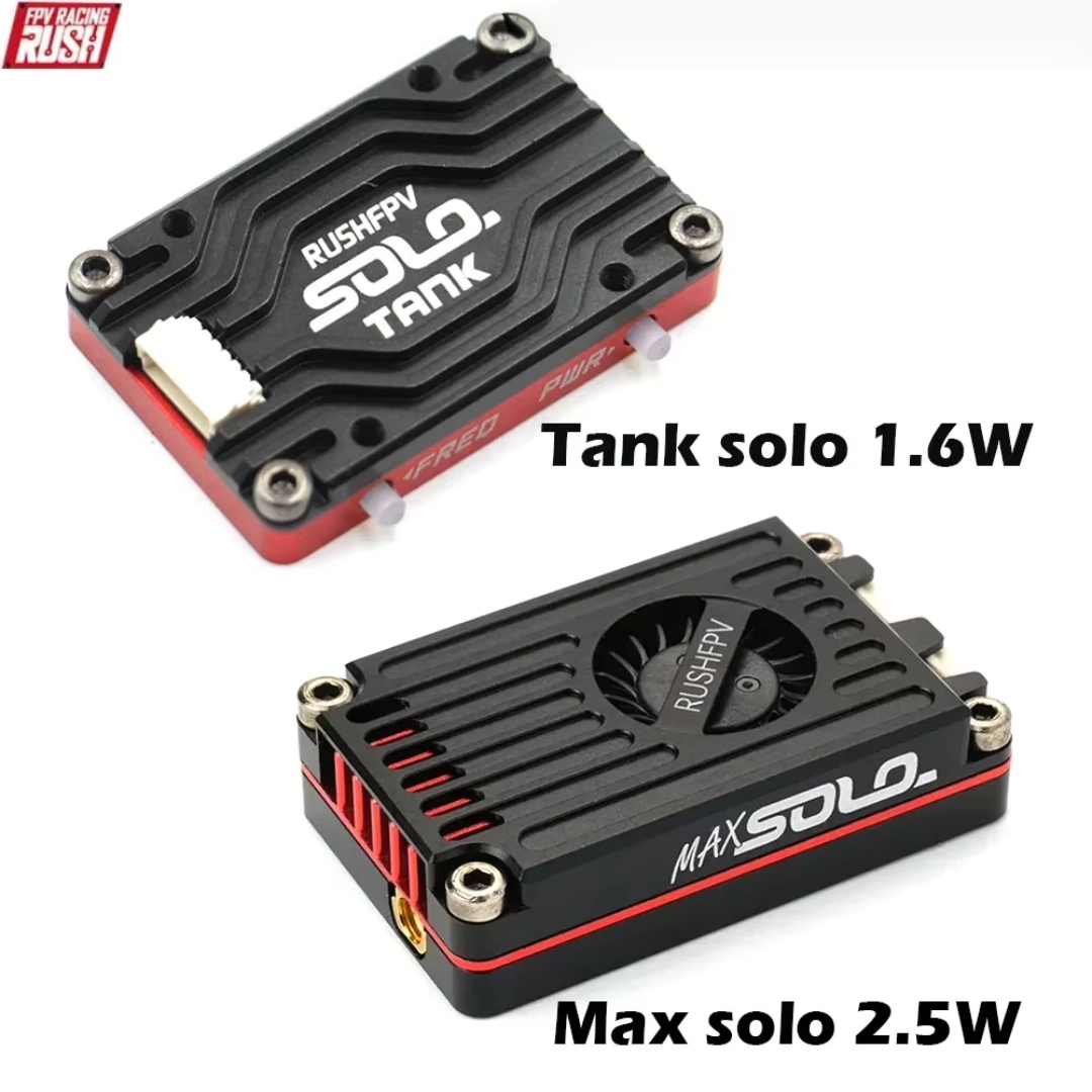 RUSHFPV RUSH MAX SOLO / TANK S - Rushfpv Rush Max Solo 5.8G 2.5W Vtx 评论和价格