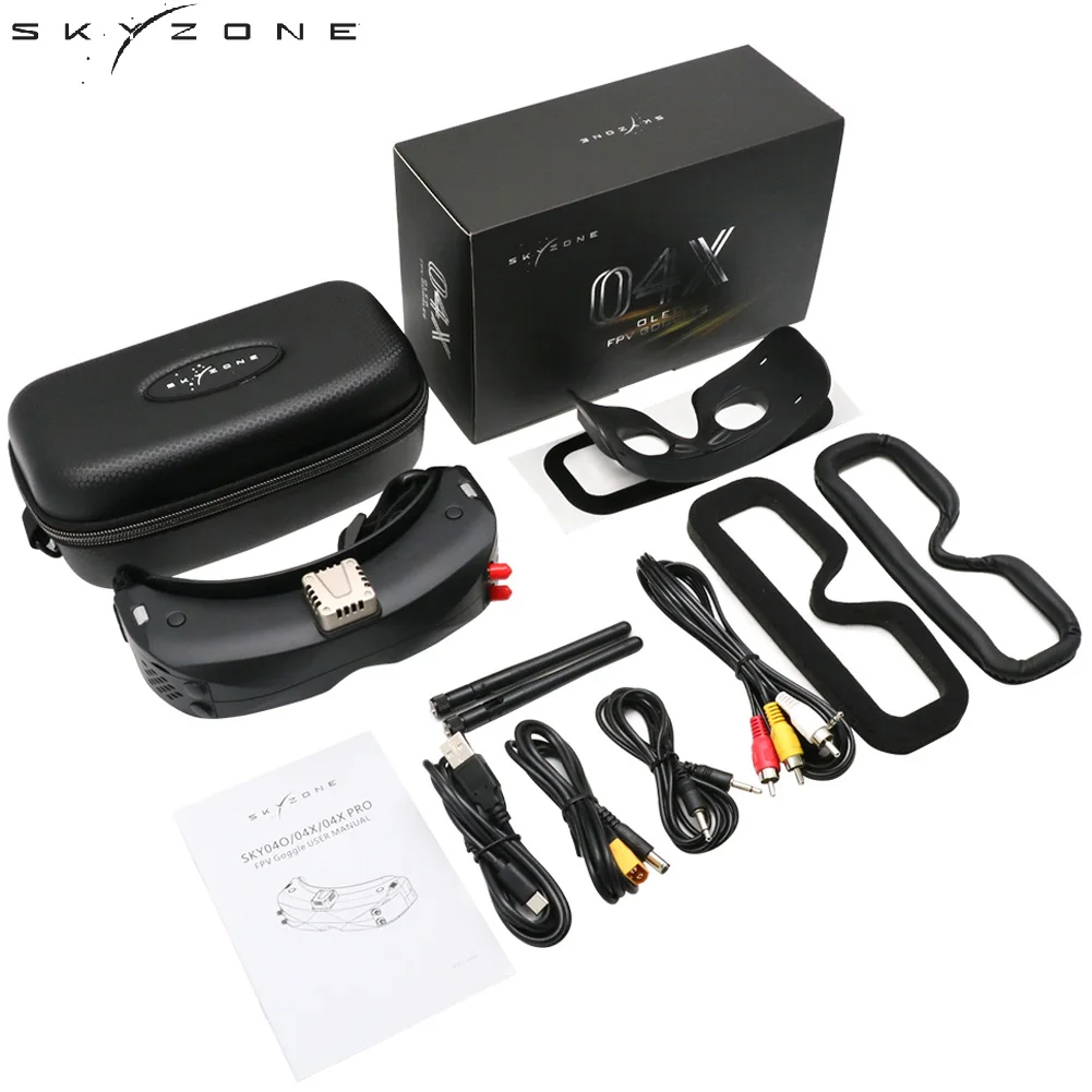 SKYZONE SKY04X PRO Fpv goggles - Skyzone Sky04X Pro Oled Fpv Goggles 评论和价格