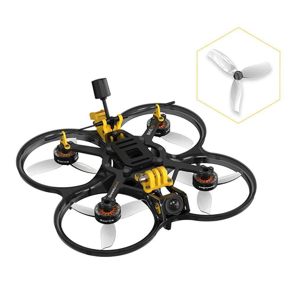 HQProp D90MMX3‑GR‑PC Tri‑Blade - Walksnail Avatar Hd Goggles X 评论和价格