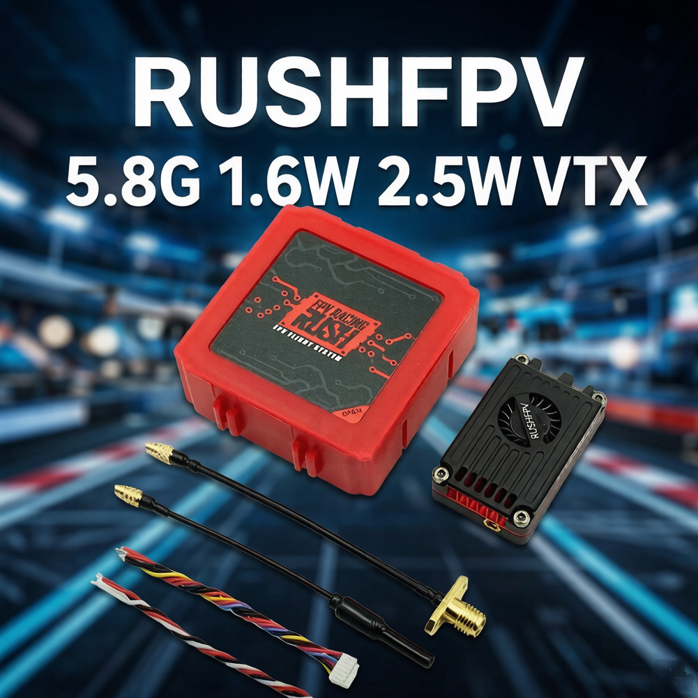 RUSHFPV RUSH MAX SOLO / TANK S - Rushfpv Rush Max Solo 5.8G 2.5W Vtx 评论和价格
